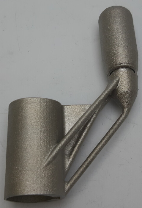 Fabrication additive métal d'un volant avec poignée tournante.